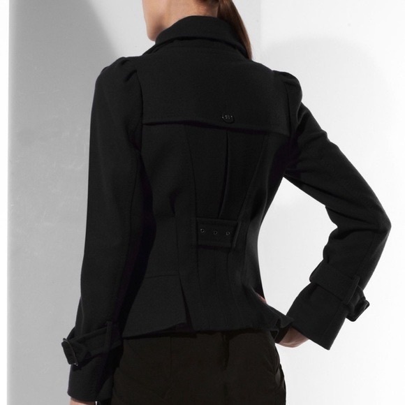 BCBGMAXAZARIA Wool Fitted Coat size S - Picture 2 of 10